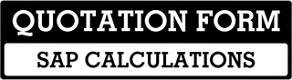 SAP Calculations Quote  For Dunsfold